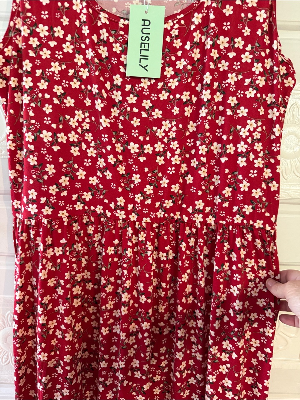 NWT maxi dress by Auselily size xl. - Picture 4 of 5